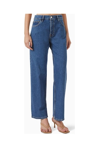 Düşük Bel Düz Kesim Jean - Denim, Eb Denim Imzası İle Şık Ve Hemen Her Tarza Uygun Mavi