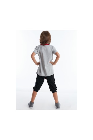 Denokids Mushi Born To Skate Erkek Çocuk Kapri Takım Çok Renkli