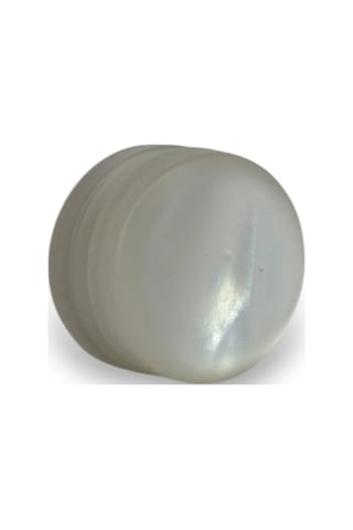 Eşarp Ve Şal Mıknatısı Mermer Beyaz - Başörtü Tutucu Kadın Tesettür Aksesuar Mıknatıs Beyaz