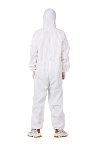 Skycity Tek Kullandırımlık Tpu Filmi Tam Gövde Koruyucu İzolasyon Üniformu - Antibakteriyel, Epidemik Koruma, Da-502 Modeli Xl175