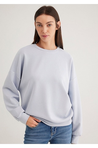 Mavi Kadın Oversize Sweatshırt Halogen Blue 168837-89201 Mavi