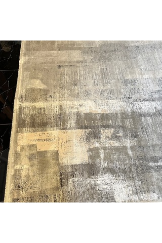 Elexus Halı Valesco 3936 Gri Antrasit Modern Salon Halısı Gri Antrasit