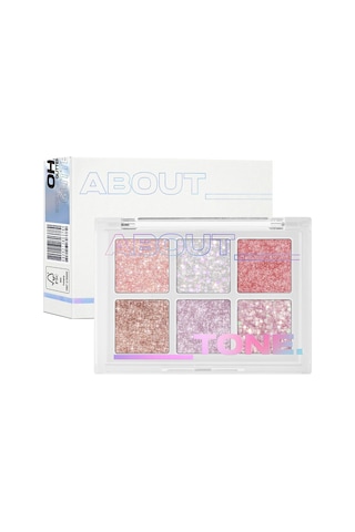 About Tone 6’Lı Yoğun Glitter Paleti Oh My Glitter Pop 02 My Fairy 02 My Faıry