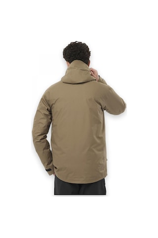 Salomon Lc2104900 Patroller 3ın1 Down Jkt M Mont Erkek Mont Vizon