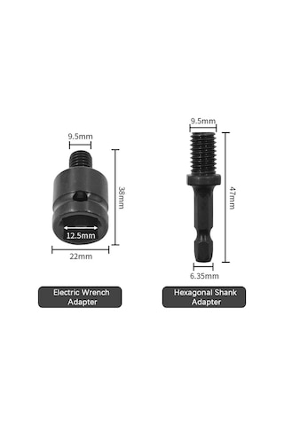 Xindoker Yüksek Karbon Çelik Siyah Matkap Ucu Seti - 3 Parça, 130mm Uzunluk, 13mm Çap