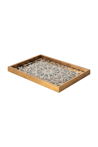 Mudo Home Ephesus Tepsi 31x42cm Çok Renkli