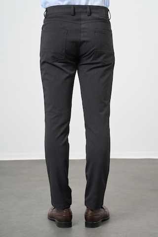 İmza Koyu Antrasit Düz Gabardin Esnek 5 Cep Slim Fit Casual Pantolon 1003245161 Koyu Antrasit