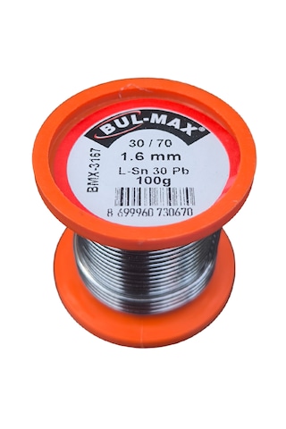 Bulmax Profesyonel Lehim Teli 100 Gram