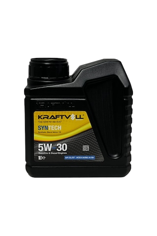 Kraftvoll Germany 5W-30 Yarı Sentetik Motor Yağı 1 L