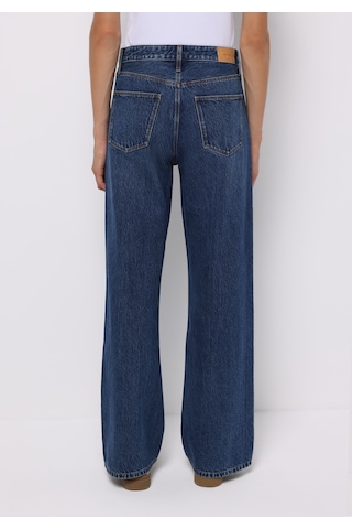 Colins Regular Fit Yüksel Bel Geniş Paça Kadın Koyu İndigo Jean Pantolon Cl1076568 Q1.v1 Dn44537 Denim