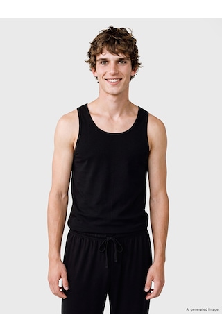Lc Waikiki Lc Waıkıkı Siyah U Yaka Erkek Atlet 5'li