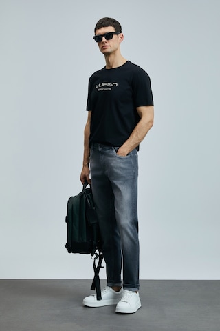 Lufian Alfıdo Smart Jean Erkek Pantolon Slim Fit Antrasit Antrasit 111200208100110 Antrasit