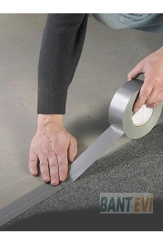 Tamir Bandı Gri 5cmx5mt Lif Takviyeli Genel Amaçlı Güçlü Tamir Bantı