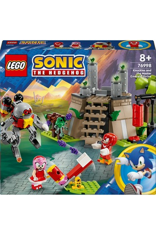 LEGO® Sonic the Hedgehog™ Knuckles ve Master Emerald Tapınağı 76998 – 8 Yaş ve Üzeri Çocuklar İçin Yaratıcı Oyuncak Yapım Seti (325 Parça)