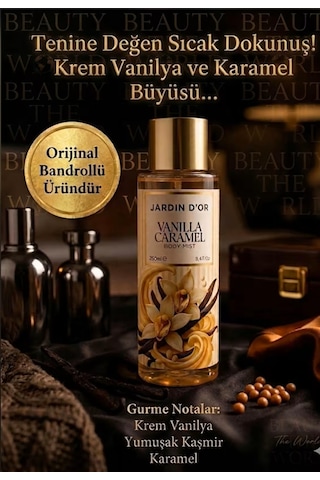Jardin D'or Vanilla Caramel Vücut Spreyi 250 ML