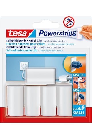 Tesa Powerstrips Kablo Klipsi