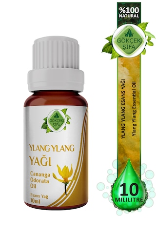 Ylang Ylang Yağı Cananga Odorata Essential Oil 10 Ml