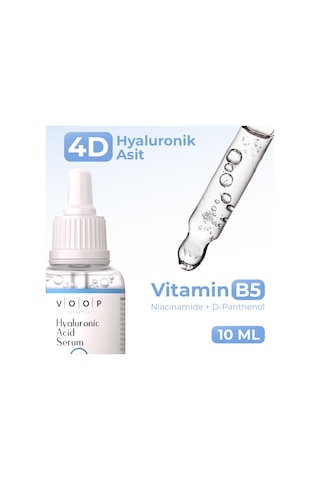 Voop Hyaluronik Asit Mini Serum B5 10 ML