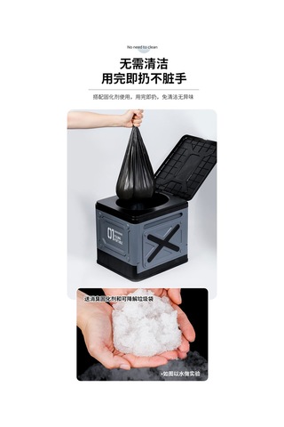 Taşınabilir Katlanır Araba Bagaj İçi Taşıma Outdoor Kamp Açık Hava Tuvaleti Mavi