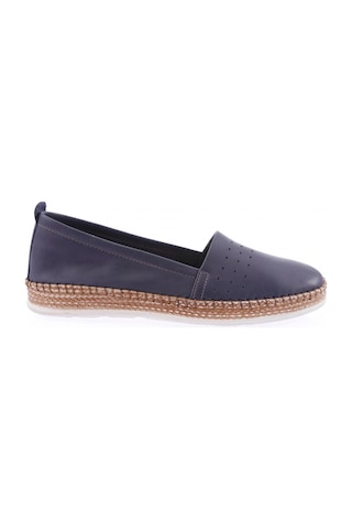 Dgn P25-22y P25-1512-R1078 Soft Anatomic Footwear Deri Kadın Ayakkabı Lacivert