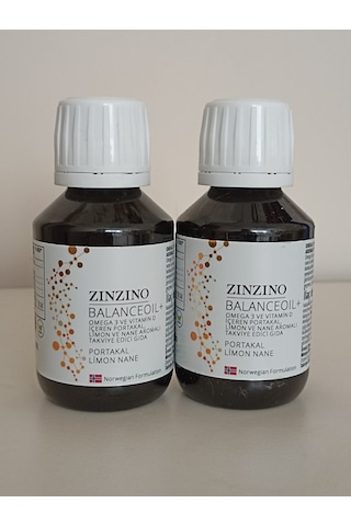 Zinzino Balanceoil+ Yeni Nesil Omega 3 Balık Yağı 2 x 100 ML