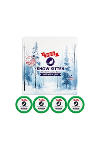 Snow Kitten Menthol Balm - 4 Adet