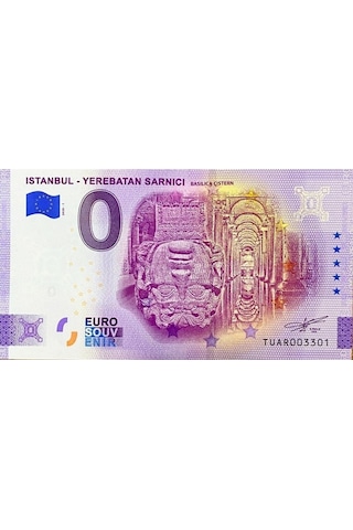 0 Euro Hatıra ve Koleksiyon Parası - Yerebatan Sarnıcı - 2020