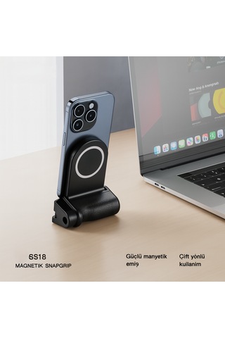 Ss18 Magsafe İle Uyumlu Bluetooth Telefon Deklanşör Grip