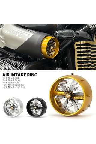 Motion003 Yeni Siyah Motosiklet Egzoz Borusu Radyatör Kapağı Hava Filtresi Bmw Rninet R Nine T Nınet İçin