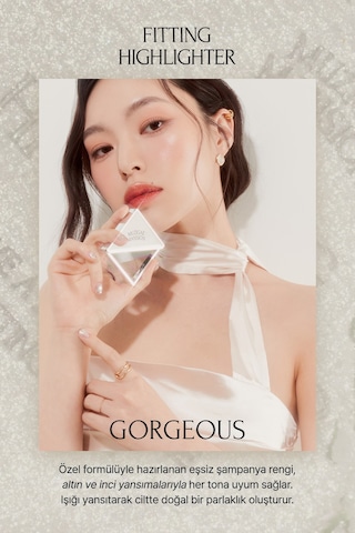 Muzıgae Mansıon Fitting Highlighter Gorgeous Altın