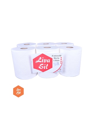 Livasil Fotoselli Havlu 21cm 6 Rulo 3kg