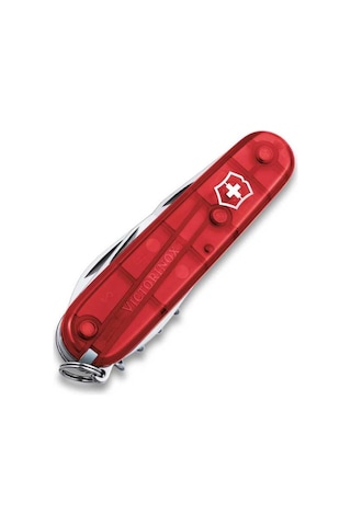Victorinox Spartan 1.3603.T Şeffaf Kırmızı İsviçre Kamp Çakısı 12F Kırmızı