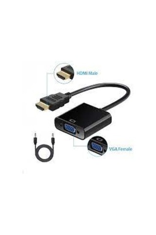 HDMI T0 VGA ÇEVİRİCİ + SES