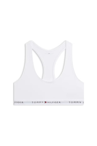 Tommy Hilfiger Kadın Astarsız Bralette- Uw0uw03820ycd BEYAZ