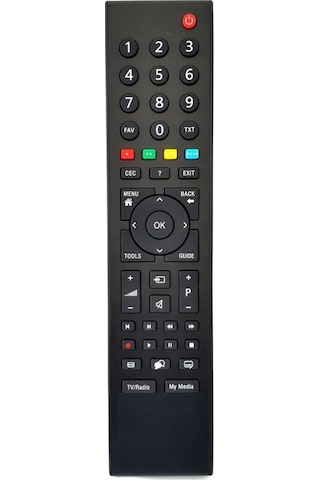 Beko Arçelik Cec Altus Uyumlu Grundig My Media Tuşlu Uydulu Lcd Led