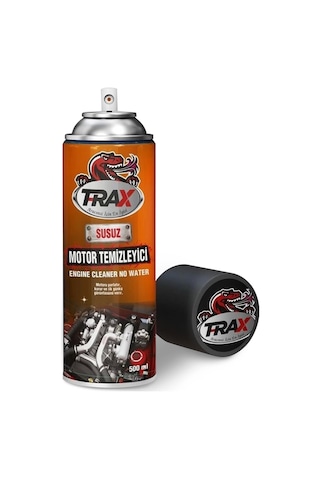 Trax Susuz Motor Temizleme Spreyi Motor Temizleyici Motor Parlatıcı Sprey Aerosol Sprey 50