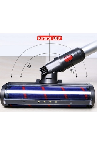 Dyson V12 İle Uyumlu Rulo Fırça Başlığı Led Işıklı