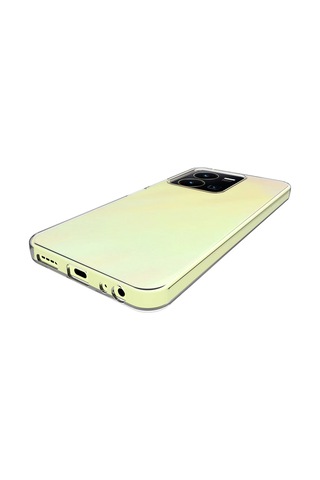 Zore Vivo Y35 Kılıf Msra Süper Silikon Kapak - Renksiz Renksiz