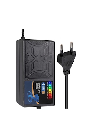 Powermaster Pm-7023 72 Volt - 32 Amper Elektrikli Bisiklet Şarj Cihazı Siyah