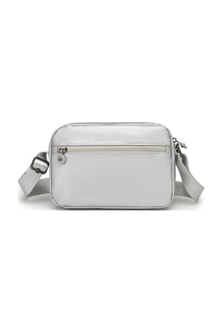 Metalik Kumaş Kadın Postacı Çantası Smart Bags 3166 Siyah