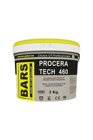 Bars Pasta Tipi Hazır Seramik Yapıştırıcısı 3 Kg.