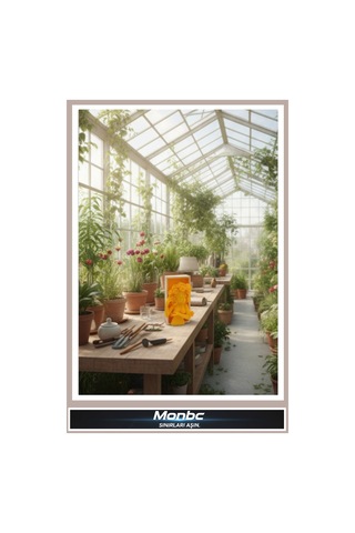 Monbc Çiçek Saçlı Kadın 3d Tasarım Dekoratif Biblo, Hediyelik Ve Ev Ofis İçin Şık Aksesuar