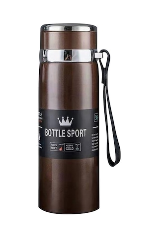 1000ml 316 Paslanmaz Çelik İzoleli Kupa Büyük Kapasiteli Vakum Termos Açık Taşınabilir Araba Yalıtımlı Su Şişesi Kahve