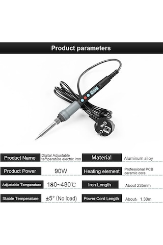Hallow Handskıt El Skit 90w 180 480 Sabit Sıcaklık Elektrikli