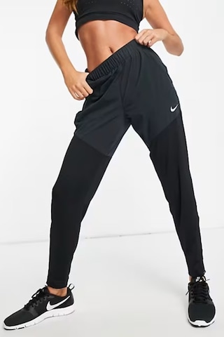 Nike Wmns Dri Fit Running Walk 7/8 Pant Yürüyüş Koşu Pantolonu Siyah Eşofman Altı Siyah