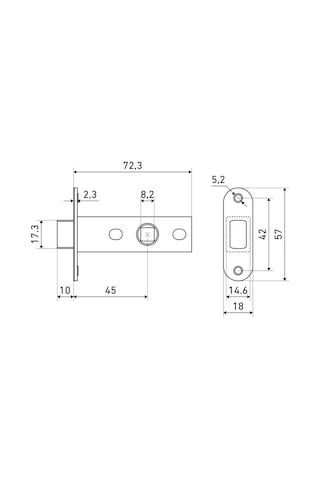 Allur Manyetik Oda İçi Sürgüsü 235900332