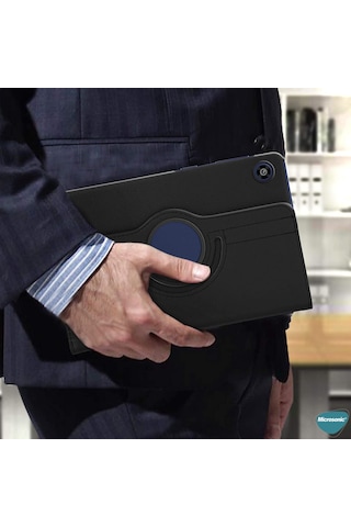 Microsonic Huawei Uyumlu MatePad T8 8'' Kılıf 360 Rotating Stand Deri