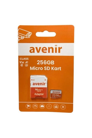Avenir 256gb Micro Sd Hafıza Kartı