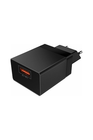 Pdateknoloji Amiral 12w 2 İn 1 Şarj Cihazı + 1.2m Type-c Kablo Siyah Kdr-30t Yerli Üretim