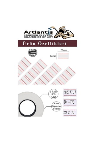Etiket Makinesi Mavi 1 Adet Pembe Fiyat Etiketi 10 Rulo Sekiz Haneli Fiyat Etiketi Makinası Lira Dolar Euro Dayanıklı